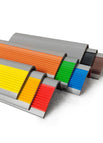 50*25mm 1m comes with adhesive backing black/grey