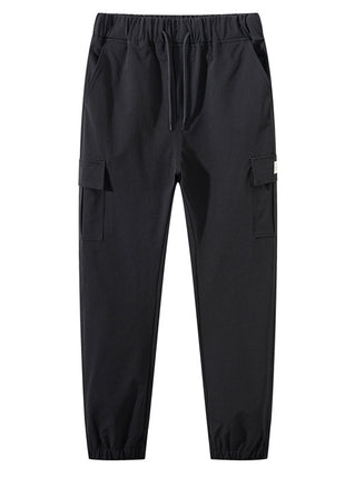 Hot-selling Casual Pants Men's American-style Hip-hop Multi-pocket Overalls Spring and Summer Thin Leg-toe Cropped Pants Men's