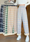 Blue grid [plus velvet] / All yards