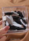 Set-6 gray and black mixed 36 pieces