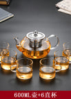 600 ml pot 6 teacups