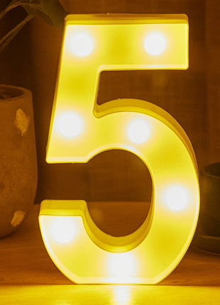 Decorative LED Alphabet Letter Lights for Weddings, Birthdays, Parties, Nightlight