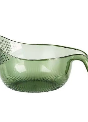 Multifunctional Kitchen Rice Washer Sieve & Vegetable Draining Basket with Handle