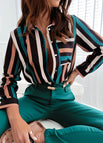 Green stripe / S