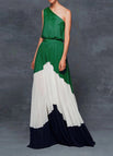 green up and black down