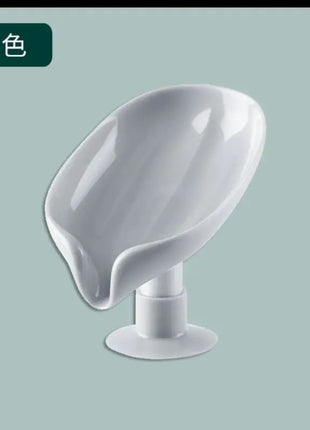 Creative Lotus Leaf-shaped Soap Storage Rack Sucker Punch-free Soap Box Internet Celebrant Bathroom Toilet Drain Soap Box
