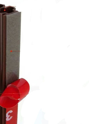 Premium Self-Adhesive Rubber Door Sealing Strip - Soundproof, Windproof, Dustproof