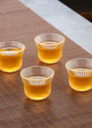4 60ml small striped cups
