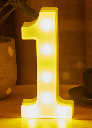 Decorative LED Alphabet Letter Lights for Weddings, Birthdays, Parties, Nightlight