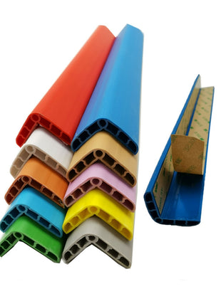 Durable PVC Plastic Corner Guards for Schools Kindergartens Elder Care Homes