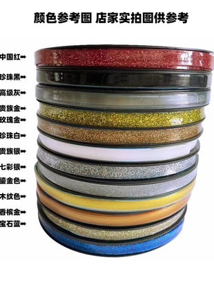Self-Adhesive PVC Waterproof Mildew-Proof Decorative Seam Strip for Kitchen Bathroom
