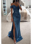 Peacock blue