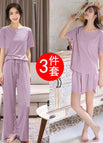 Light purple [three-piece set]