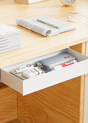 Under Desk Hidden Adhesive Square Desk Desk Stationery Drawer Telescopic Storage Box Wall Storage Box