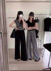 No pockets—dark gray