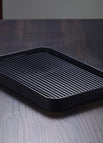 Single draining tea tray