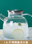 1500ml stainless steel lid kettle