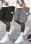 Black + gray