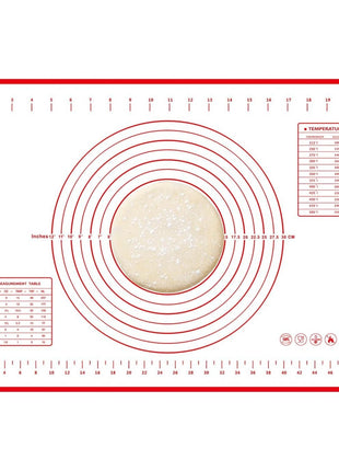Large Non-Stick Silicone EVA Kneading Baking Mat with Measurement Scales
