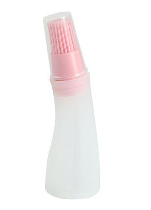 Non-Shedding Silicone Oil Bottle Brush for Barbecue, Baking, & Sauce