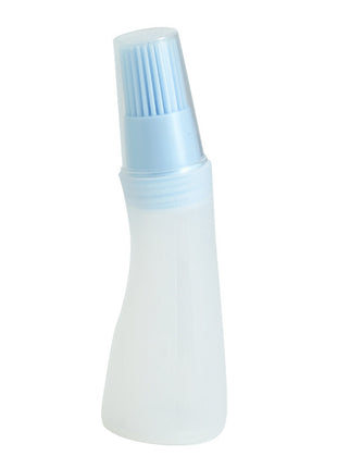Non-Shedding Silicone Oil Bottle Brush for Barbecue, Baking, & Sauce