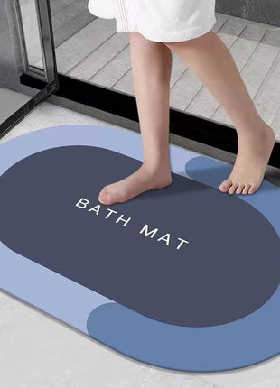 Bathroom Anti-slip Mat Household Toilet Floor Mat Absorbent Dirty Resistant Mat Diatom Mud Foot Mat
