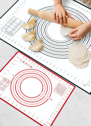 Large Non-Stick Silicone EVA Kneading Baking Mat with Measurement Scales