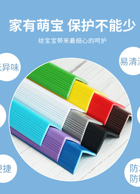 Premium PVC Child Safety Corner & Edge Protectors for Tables and Stairs