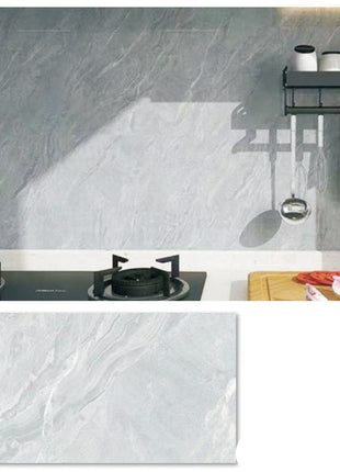 Waterproof Self-Adhesive Kitchen Wall Sticker: Heat-Resistant, Oil-Proof, Easy Clean