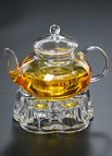 800 flower teapot + base
