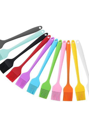 Integrated Silicone Basting Brush: High-Temperature Resistant Kitchen Oil, BBQ, Baking Tool