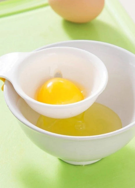 Effortless Silicone Egg Yolk White Separator Filter for Baking & Kitchen Supplies