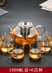 1000 ml pot 6 teacups