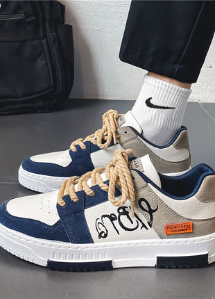 Men's Autumn  New Style Student Trendy Versatile Sports Shoes Summer Niche Design Japanese Casual Sneakers