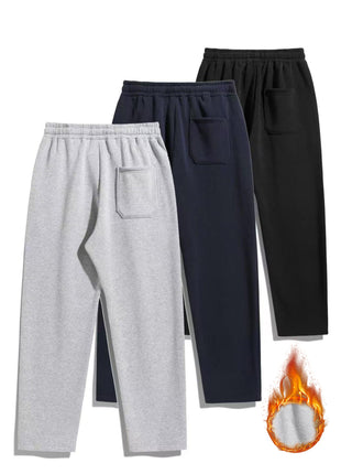 2025 Spring New Cargo Pants 2-Pack Youth Jogger Pants Cropped Pants Solid Color Loose Multi-Pocket Pants