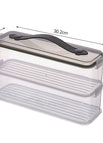 Portable sealed box [two layers]