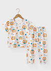 Atc03 lion head (short-sleeved nine-quarter pants)