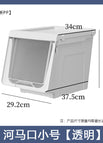 Front opening [small size transparent]