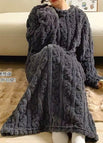 Black [furry skirt]