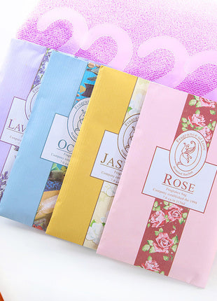 Natural Hanging Sachet Air Freshener Bags for Wardrobes, Closets & Rooms