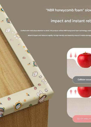 Soft Baby Corner Edge Protector Strip - Child Safety Furniture Bumper