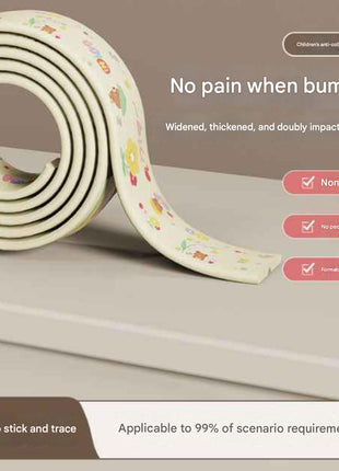 Soft Baby Corner Edge Protector Strip - Child Safety Furniture Bumper