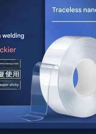Powerful Transparent Acrylic Double-Sided Tape: Waterproof, Reusable, No Trace, Heat-Resistant