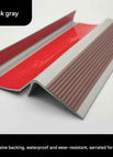 50*25mm 1m comes with adhesive backing orange/grey