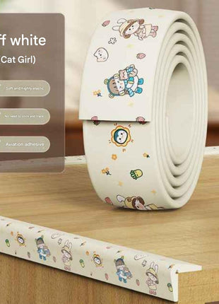 Soft Baby Corner Edge Protector Strip - Child Safety Furniture Bumper