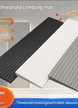 Soft PVC Self-Adhesive Threshold Ramp Pad for Robot Vacuums & Mobility