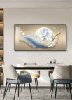 3D crystal porcelain diamond-encrusted image