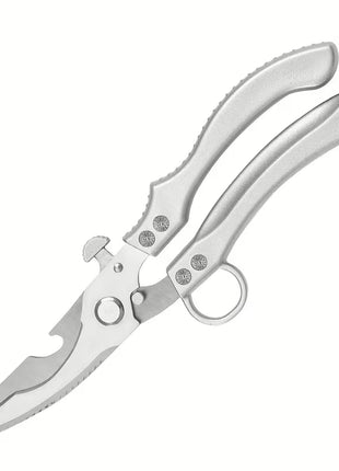 Heavy-Duty Stainless Steel Kitchen Shears, Sharp Universal Multi-purpose Food Scissors