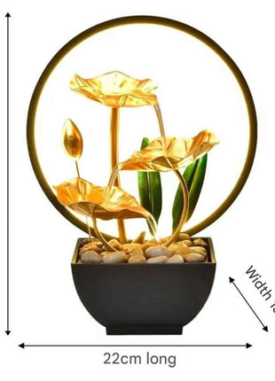 Small Indoor Fountain Automatic Humidifier Desktop Decor for Living Room and Bedroom Relaxation Craft water fountains for office USB water pump