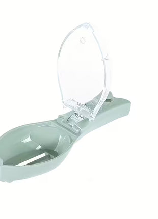 Efficient Fish Scale Scraper Tool with Built-in Storage Box for Easy Cleaning